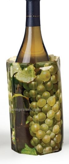 Rapid Ice Bottle Cooler With Grape Design