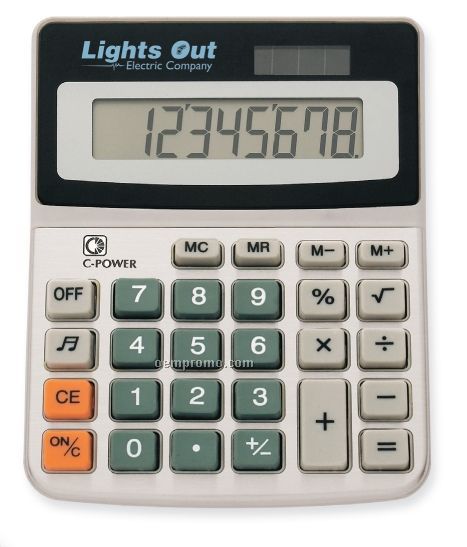 Solar Powered Calculator