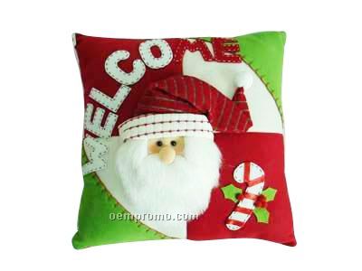 Christmas Snowman Clause Cushion/Pillow