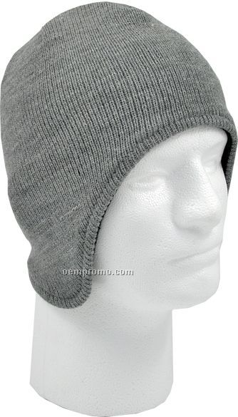 Fleece Beanie W/ Flap (Domestic 5 Day Delivery)