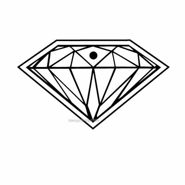 Stock Shape Collection Diamond Key Tag