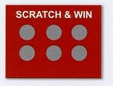 6"X4" Scratch & Win Postcard - 12pt