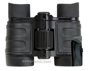 Compact Center-focus 4x30 Deluxe Binoculars With Carrying Case