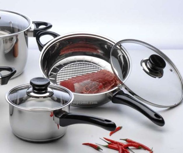 Vision 12 Piece Cookware Set W/ Glass Cover
