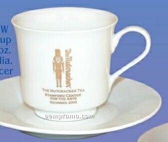 8 Oz. Porcelain Cup With 6