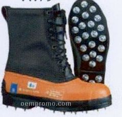 Black Tusk Chainsaw Boot W/ Caulked Sole