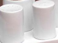 Concavo Porcelain Salt Shaker