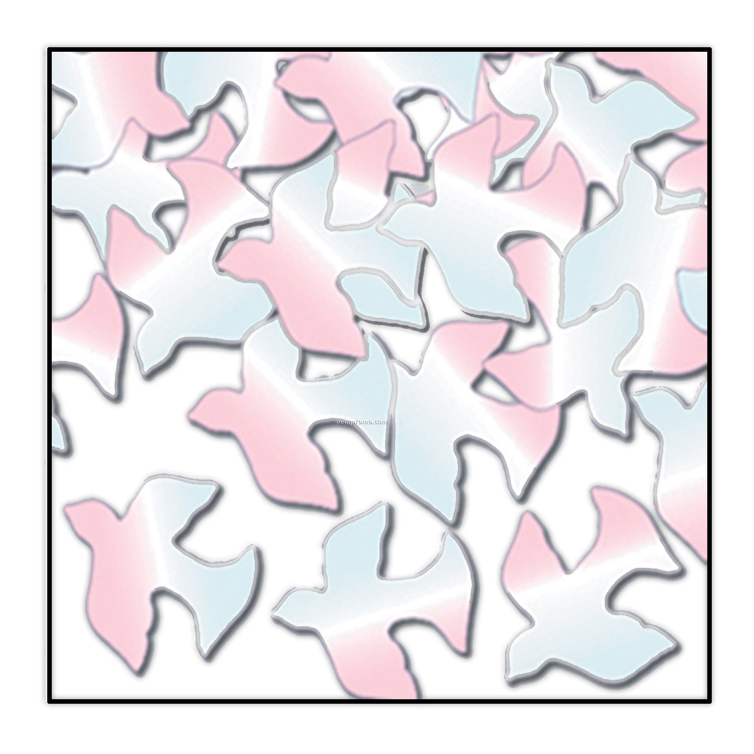 Fanci Fetti Opalescent Dove Confetti