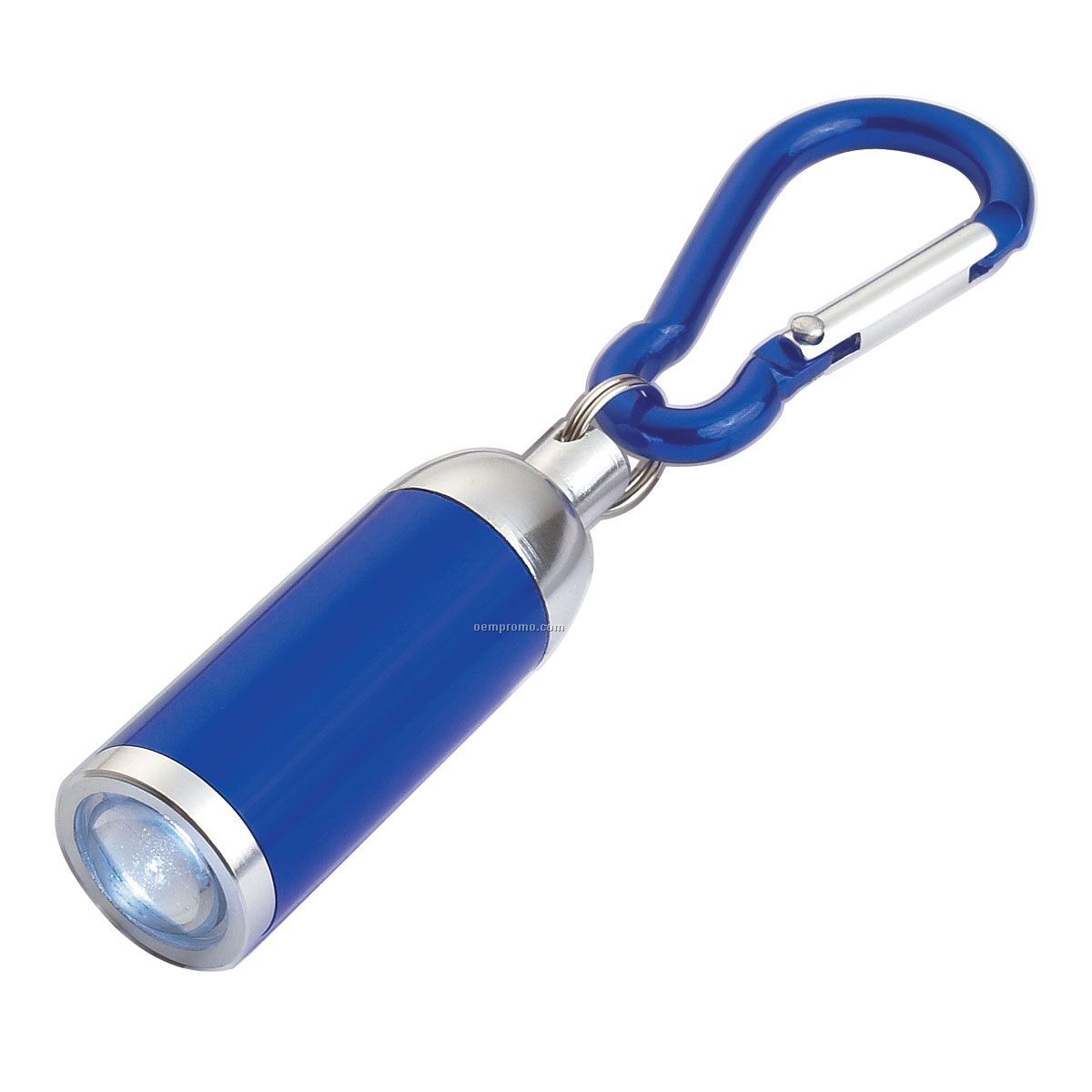 Mini Flashlight W/ Carabiner - Blue