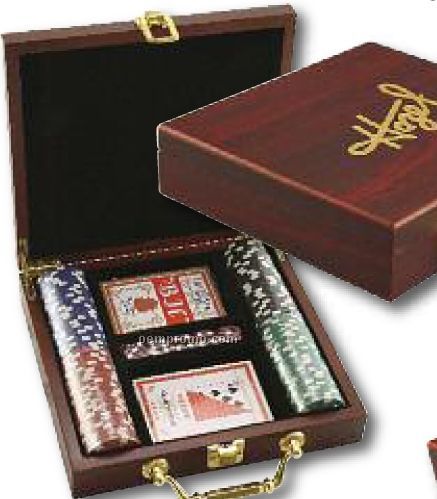 Rosewood Poker Set Box