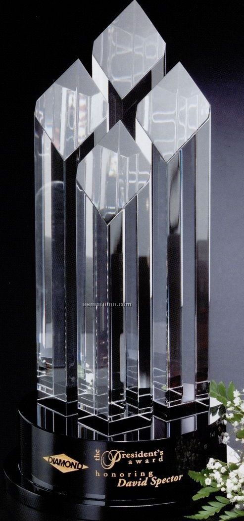 Signature Gallery Diamond Tiara Award (6 1/2"X12 1/2")