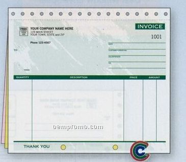 Spectra Collection Invoice W/ Lines (2 Part)