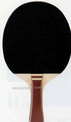 Rubber Face Table Tennis Paddle With Laminated Handle