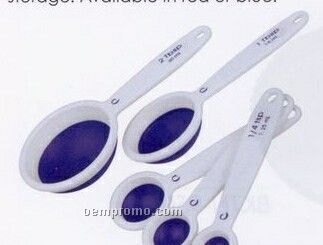 Blue Flexible Measuring Spoons