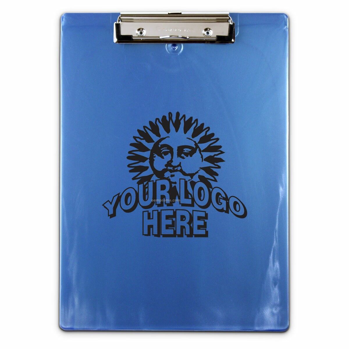 Ice Blue Recycled Plastic Clipboard