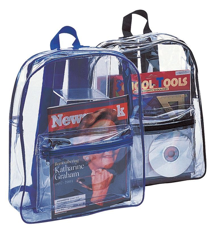 Lincoln All Clear Pvc Backpack