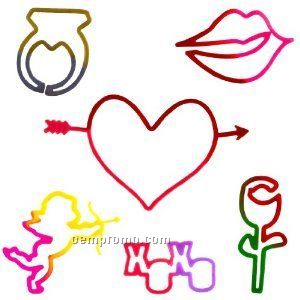 Love Symbols Silly Bandz
