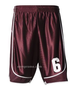 Nb5250 Basketball Youth Player's Short 8"