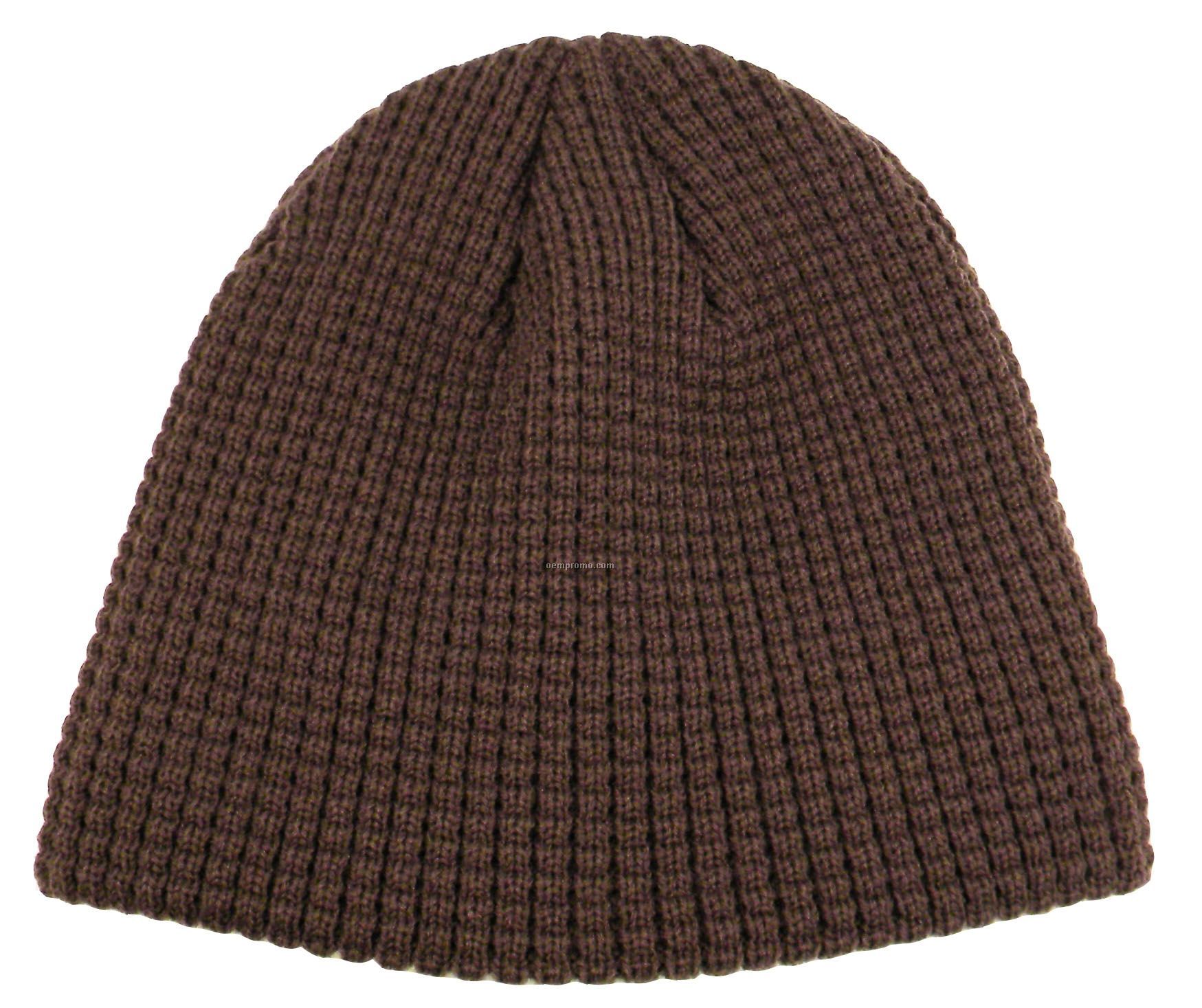 Solid Colored Big Bear Eco Beanie (Blank)