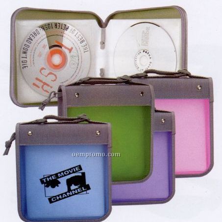 Square Press-proof Hard CD/ Vcd/ DVD Case With Handgrip Belt