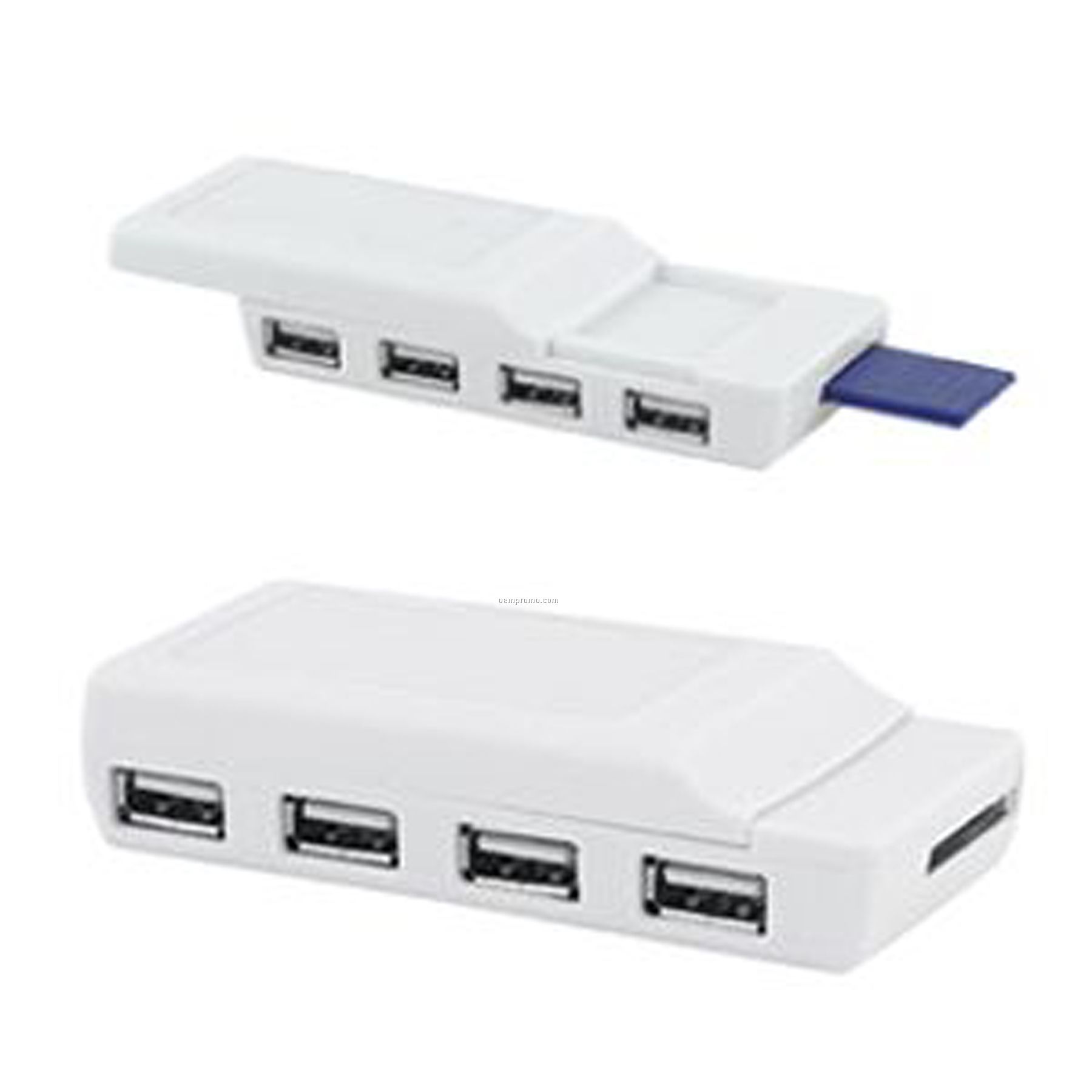 USB 4 Port Hub And Card Reader