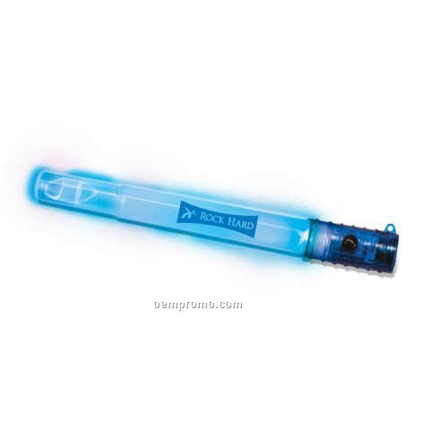 Blue LED Strobe/Whistle Wand