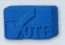 Vote Stock Shape Pencil Top Eraser