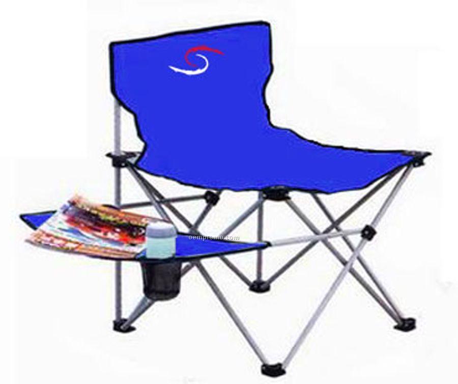 Camp Chair With Side Table
