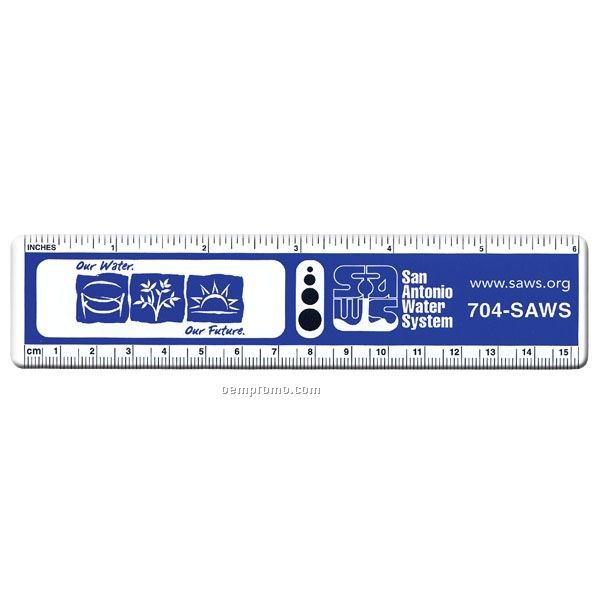 Water Conservation Ruler W/ Printed Drip Hole