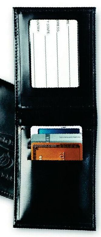 Flip I.d. And Credit Card Case - Regency Cowhide Leather