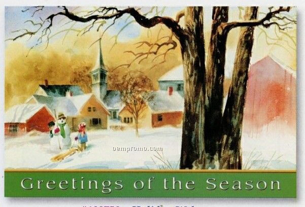 Holiday Welcome Greeting Cards (Unimprinted)