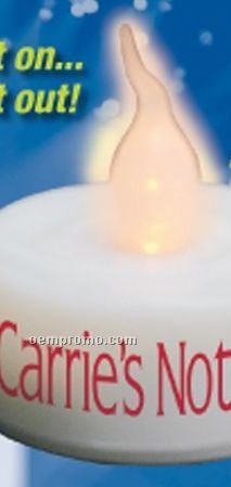 Light-up Flaming Candle