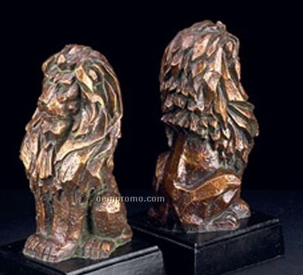 "Lion" Bookends