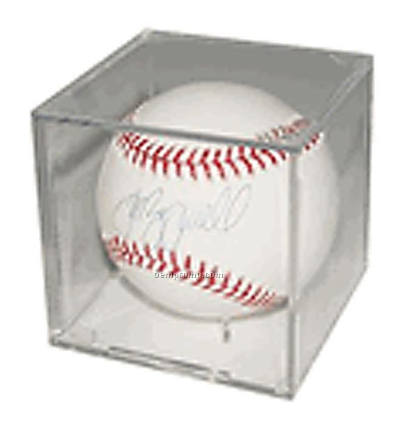 Baseball Acrylic Cube Display Case
