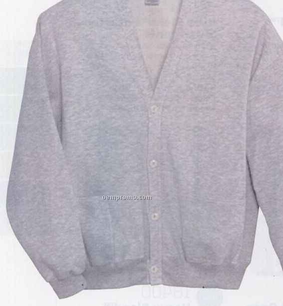 jerzees cardigan sweatshirt