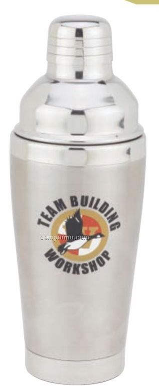 16 Oz. Double Wall Stainless Steel Cocktail Shaker
