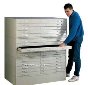 Stackable 5-drawer 20" High Cabinets - 68"X54"