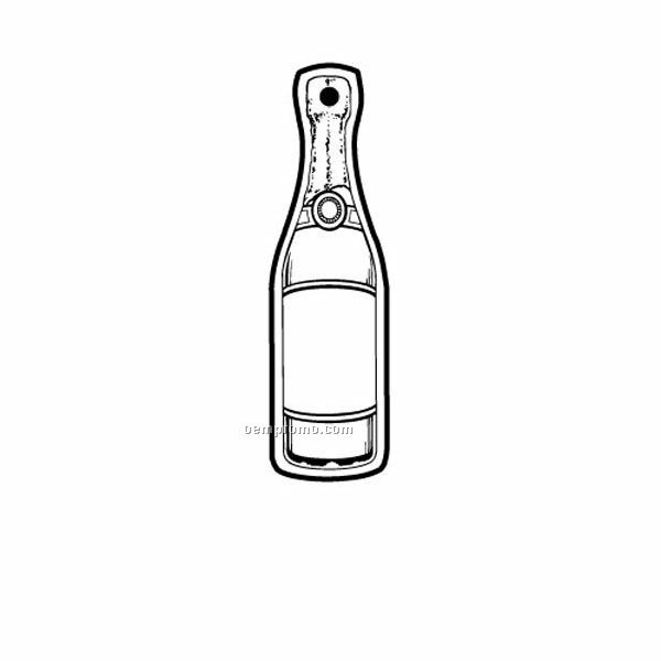 Stock Shape Collection Bottle 1 Key Tag