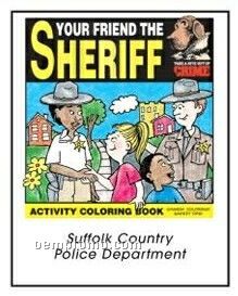 Your Friend The Sheriff Activity Coloring Book