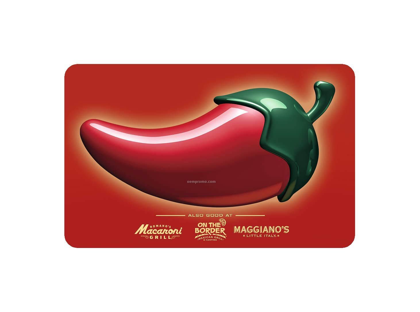 $25 Romano's Macaroni Grill Gift Card