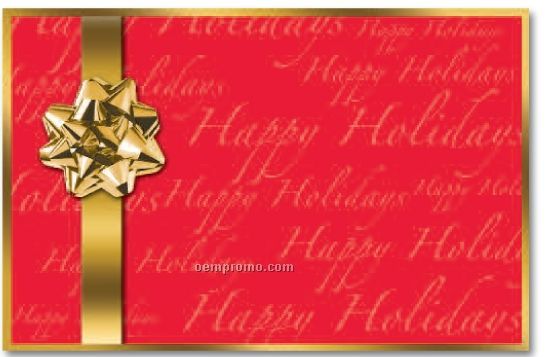 Holiday Cheer Greeting Card (Ends 9/1/11)