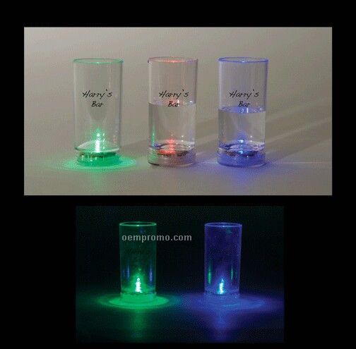 Lighted Shooter Shot Glass - Red