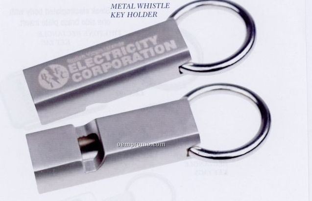 Metal Whistle Key Holder