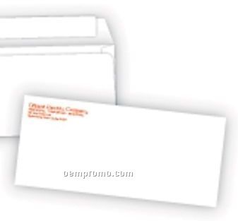 Peel And Seal Regular #10 White Wove Self Sealing Business Envelopes
