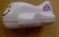White Airplane Antenna Ball Made In The Usa