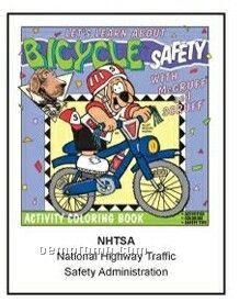 Bicycle Safety With Mc Gruff & Scruff Activity Coloring Book