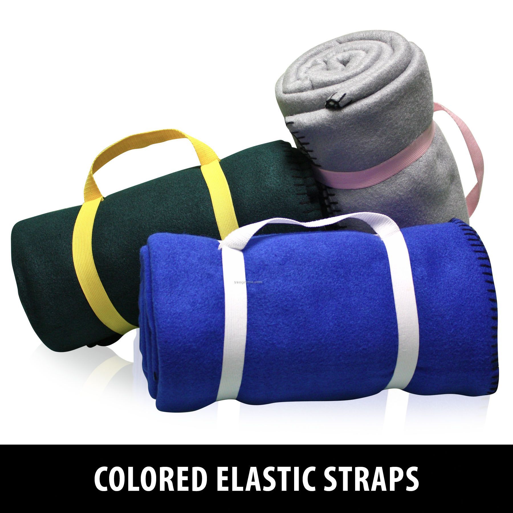 Elastic Carrying Strap For Fleece Blanket (Blanket Sold Separately)