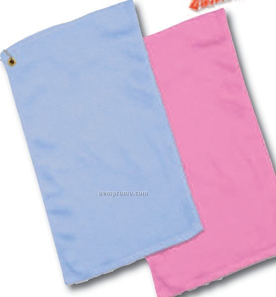 Ungrommeted Q-tees Fingertip Towel Hemmed - Colors