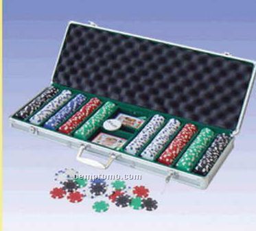 500 piece empty chip case redtooth poker