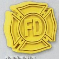 Fire Department Symbol Stock Shape Pencil Top Eraser